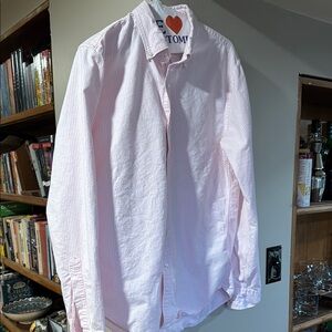 Goodthreads Pink Striped Men's Shirt